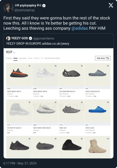 adidas yeezy controversy.